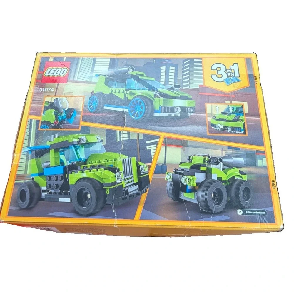 LEGO Creator 31074 Rocket Rally Car 3-in-1 241 Pieces Retired Set Sealed